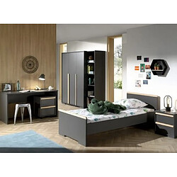 Vipack bibliothèque London - Gris