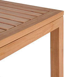 Avis vidaXL Support de rangement bain 4 niveaux - Teck
