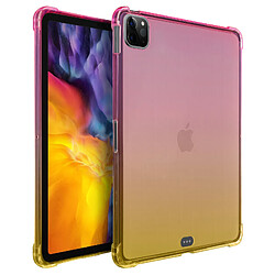 Avizar Coque iPad Pro 11/Air 2020 - Rose/Jaune