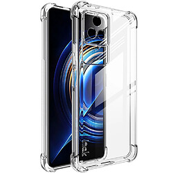 Imak Coque Transparent - Xiaomi Redmi K50 Pro Coque en TPU anti-griffes - Protection d'écran incluse - Coins renforcés