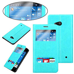 Cadorabo Coque Nokia Lumia 550 - Turquoise pas cher