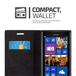 Cadorabo Coque Nokia Lumia 925 Marron pas cher