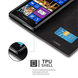 Acheter Cadorabo Coque Nokia Lumia 925 Marron