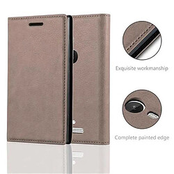 Avis Cadorabo Coque Nokia Lumia 925 Marron