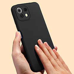 Acheter Avizar Coque Xiaomi Mi 11 Lite Souple Soft-touch Noir