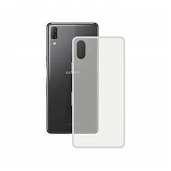 Xperia L3 - Housse folio KSIX TPU - Transparent Étui de smartphone - Design ultrafin KSIX - Matériau TPU flexible - Protection impacts