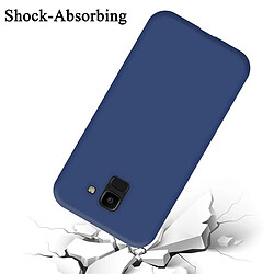 Acheter Cadorabo Coque Samsung Galaxy J6 2018 - Bleu
