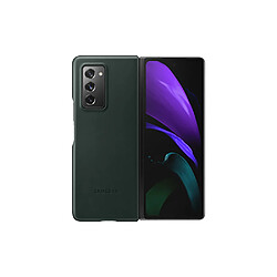 Samsung Coque Cuir Galaxy Z Fold 2 Noir