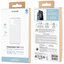 Muvit Coque Oppo A53S - Transparent