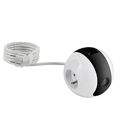 Watt&Co Multiprise WATTBALL 2P 16A + 1P 6A + USB 2.1A