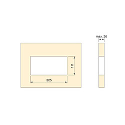 Emuca Atom Lite - Blanc pas cher