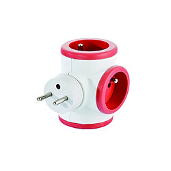 Watt&co Triplite rotative - Rouge