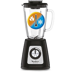 NC MOULINEX LM430810 Blender Blendforce - Verre - Noir