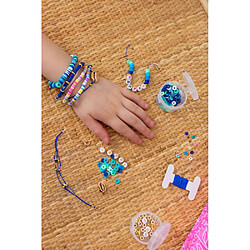 Acheter Au sycomore Coffret bracelets heishi - Bleu cobalt