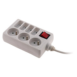 Avis Zenitech Bloc multiprise 7 prises - Blanc