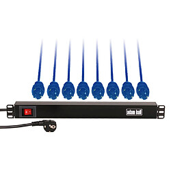 Adam hall Multiprise rackable 19" - Noir