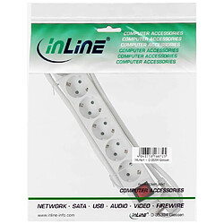 Avis Inline Power Strip 6 Ports - Blanc
