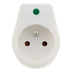 Zenitech Parafoudre 1 prise 16A - Blanc