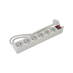Acheter Dhome Bloc multiprise 6 x 2P+T - Interrupteur