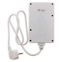 Zenitech Bloc multiprise 7 prises - Blanc pas cher