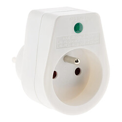 Zenitech Parafoudre 1 prise 16A - Blanc