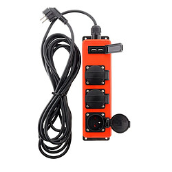 Zenitech Multiprise étanche 3 prises