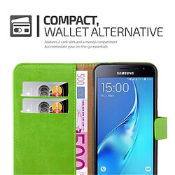 Cadorabo Coque pour Galaxy J3 2016 - Vert pas cher