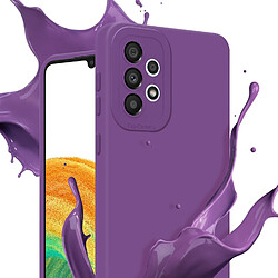 Cadorabo Coque Samsung Galaxy A72 4G/5G - Lilas pas cher