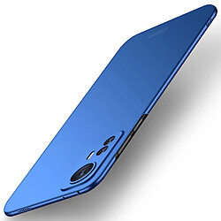 mofi Xiaomi 12/12X - Coque bleue mate Coque TPU pour Xiaomi 12/12X - Surface mate anti-trace