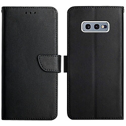 Étui Cuir Nappa Samsung Galaxy S10e - Noir