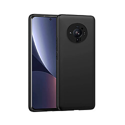 Phonecare Coque Xiaomi 12 Ultra - Noir Coque en silicone liquide - Ultra mince - Agréable au toucher