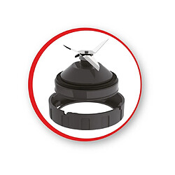 Moulinex Blendforce LM420510 - Rouge pas cher