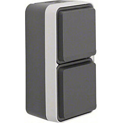 Prise Schuko précâblée 2 compartiments