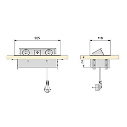 Emuca Atom 26 Lite - Aluminium