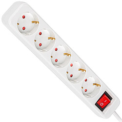 Lanberg PS1-05F-0150-W - Blanc