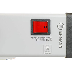 Ehmann Bloc multiprise FI - Noir