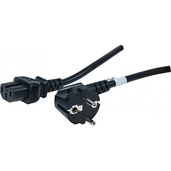 Abi Diffusion Abi_diffusion Cordon CEE7/C15 - Noir