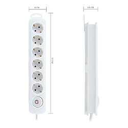 Tm electron Multiprise 6 prises - 3680W