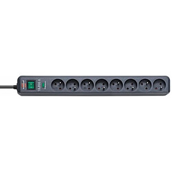 Brennenstuhl prolongateur 8 prises - Anthracite