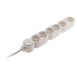 Zenitech Bloc Home 6 prises - Blanc