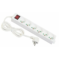 Multiprise 6 prises avec interrupteur