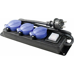 Rallonge multiprise extérieur IP44 - 3 prises