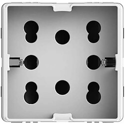 Prise polyvalente compatible Gewiss - Blanc