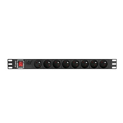 Lanberg PDU-08E-0200-BK - Noir