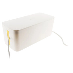 Zenitech Boîte cache multiprise - Blanc