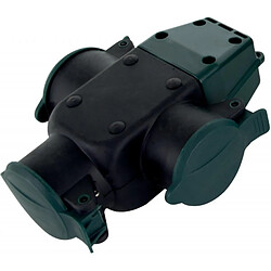 Multiprise de chantier 3 prises - Vert