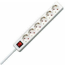 Multiprise 6 prises avec interrupteur
