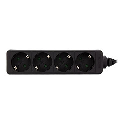 Acheter Inline Multiprise 4 prises - Noir