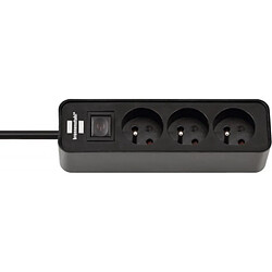 Brennenstuhl Ecolor 5 prises - Noir