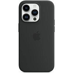 Apple Coque Silicone MagSafe pour iPhone 14 Pro - Noir